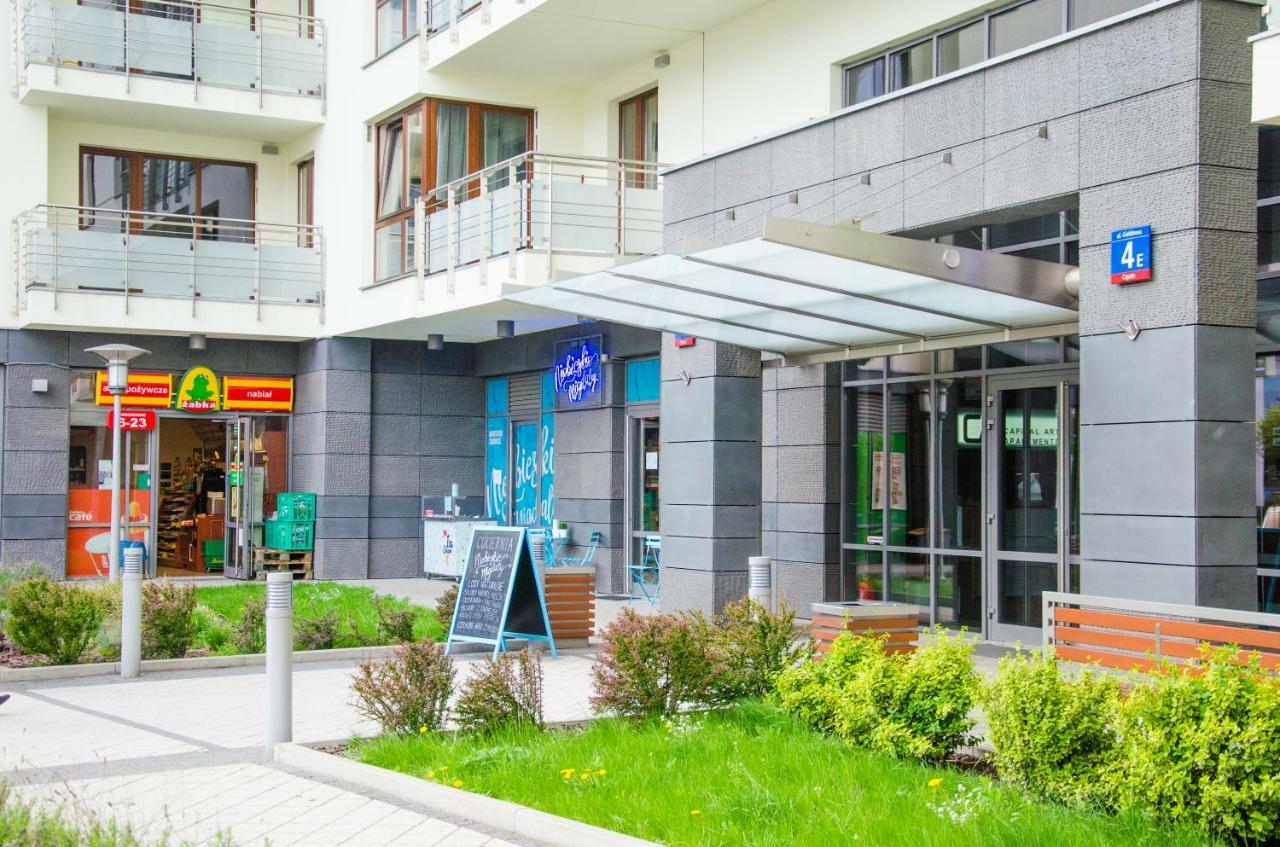 Apartament Centrum Gieldowa وارسو المظهر الخارجي الصورة