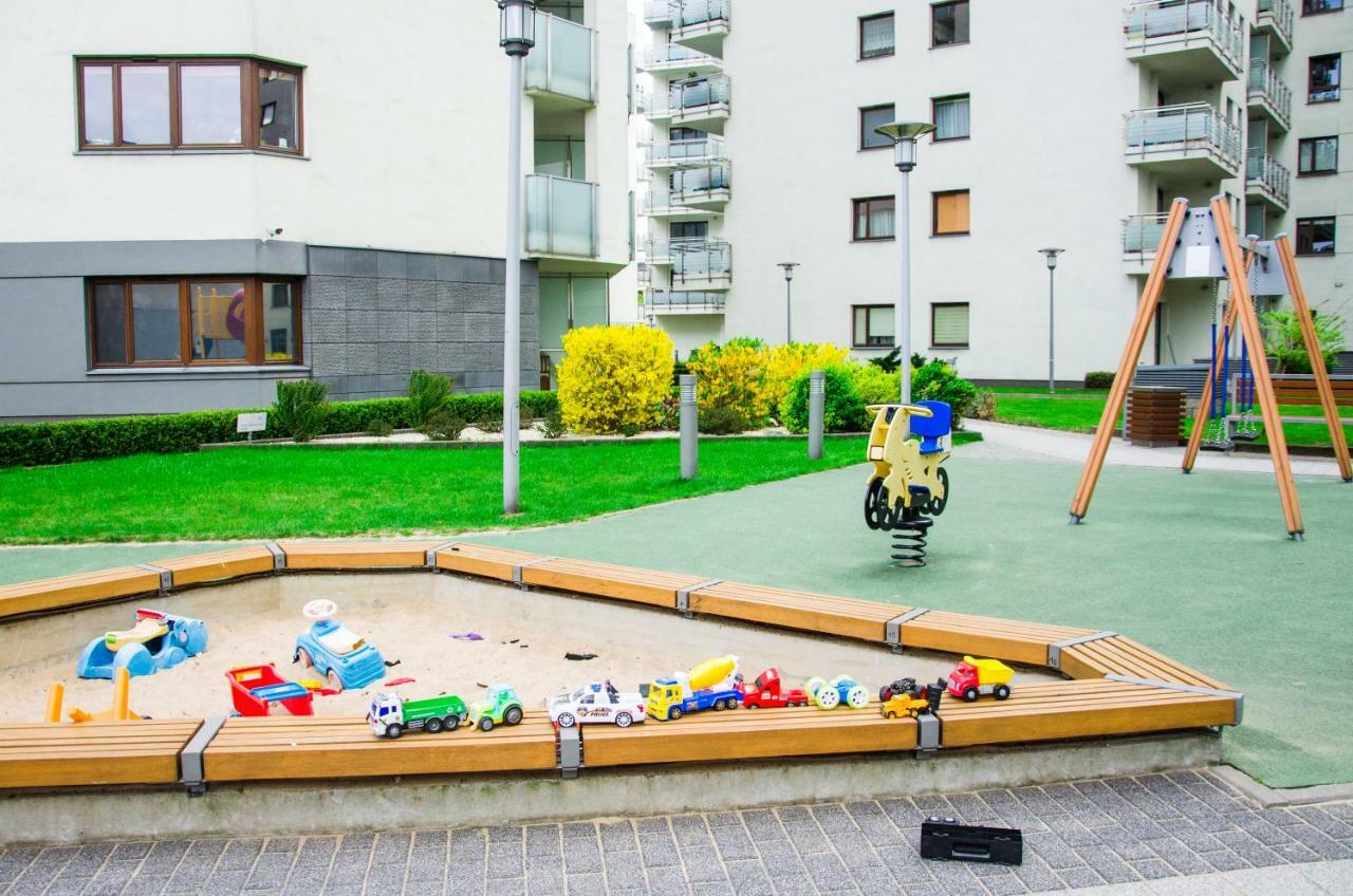 Apartament Centrum Gieldowa وارسو المظهر الخارجي الصورة